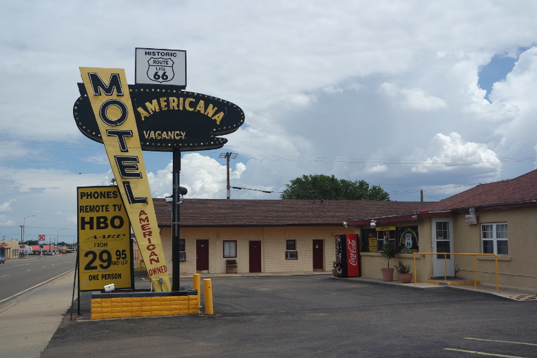 Motel Americana on Route 66